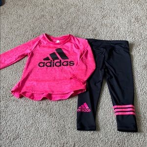 Adidas 2 piece active wear set